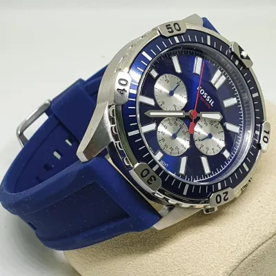 Fossil Garrett Analog Blue Dial Men's Watch